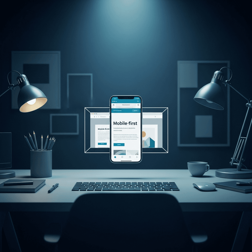 Mobile-First illustration